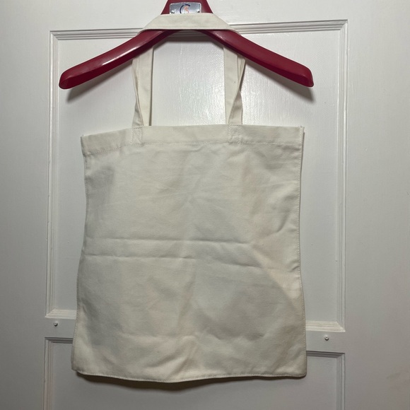 NWOT ISABEL MARANT Authentic White Cotton French 🇫🇷 Travel Bag w/ Graphic Logo - Picture 5 of 5